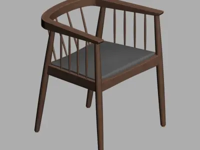 chair 128 3D model
