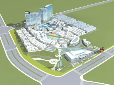 Industry Building 3D model from CGTrader - Polygon mesh