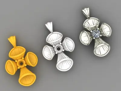 The Most Antique And Beautiful Christian Cross 3D Print Model 3D print model