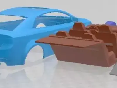 Kia Forte Cerato Koup 2010 Printable Car 3D print model
