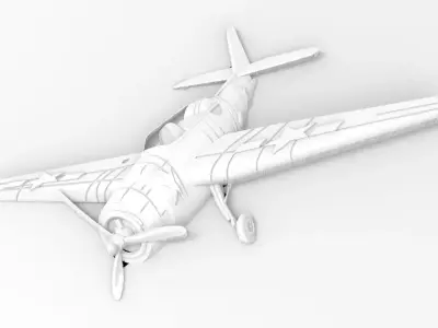 Aircraft 45 3D model