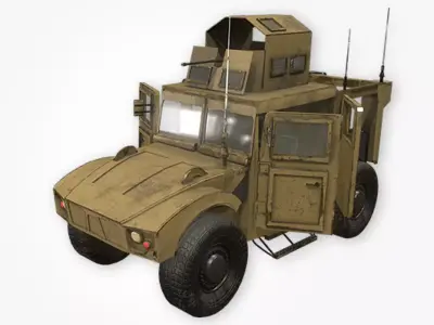 Armoured Vehicle  3D model