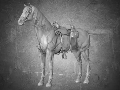 Horse - D5 3D model