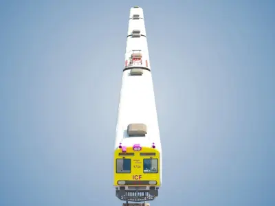  Bombardier EMU Local Train 3D model