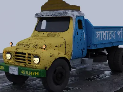 Bedford Truck Free 3D model