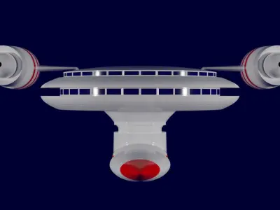 Space ship 3D model buy