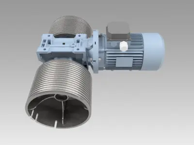 Winch 3D model purchase