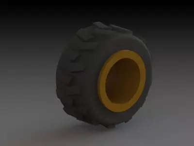 Tyre design Free 3D model