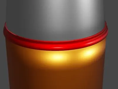 9mm bullet Free 3D model