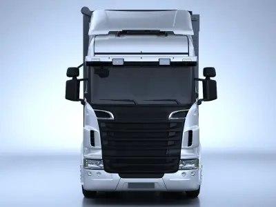 Generic Swedish Truck 01 3D model