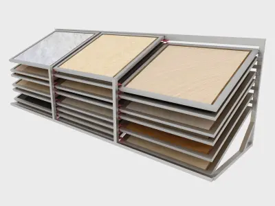 Tiles Rack 3D model
