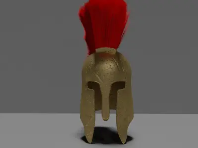 Spartan helmet Free 3D model buy