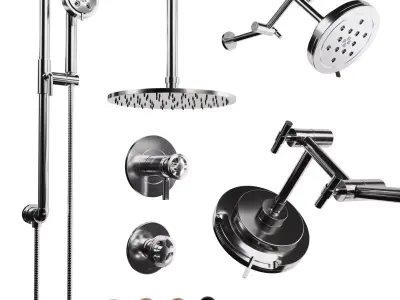 Brizo Litze Collection Low-poly 3D model