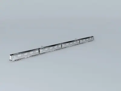 Shanghai Metro Line5 AC04 TrainALSTOM SH Company Free 3D model