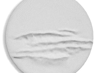 Simonallen sculptor Reef original art plaster 3D model