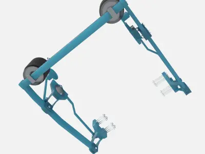 air suspensior 3D model