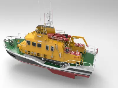 Rescue Ship 3D model