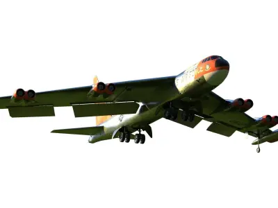 B-52 Stratofortress 3D model buy