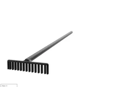 Rake one tenth Free 3D print model