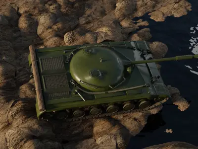 Tank Object 430 3D model