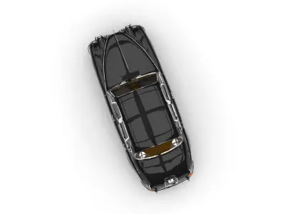  Jaguar MK2 -1962 Free 3D model