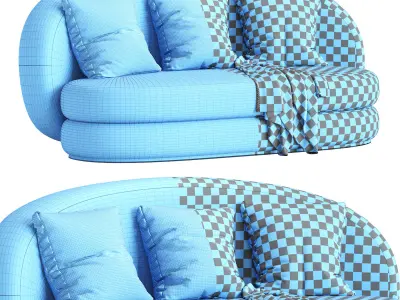 Modern Sofa 3D model purchase