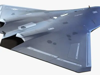  Future Fighter Jet Drone 