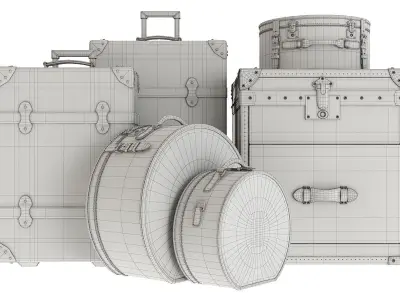 Suitcase Chest 3D model