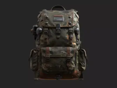 Scavenger Tactical Backpack 3D model