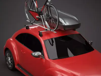Roof Rack Set 3D model