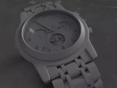 Wristwatch Free 3D model