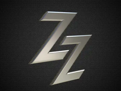tazzari  logo 3D model