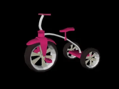 trike 3D tricycle Free 3D model