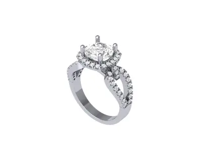Wedding Ring  3D print model 427