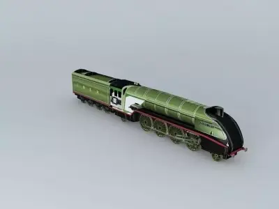 Eco Rail Track LNER 2004 Dummy With Tender Free 3D model