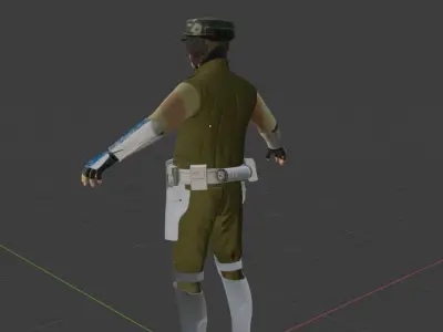 Rex on Endor  Free low-poly 3D model