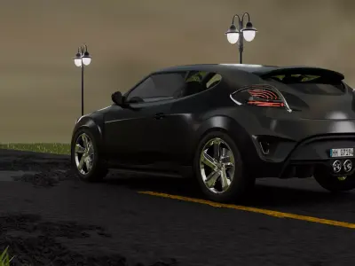 Ultimate 3D Car Model Low-poly 3D model