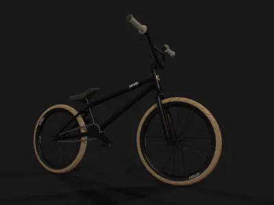 BMX stunt bike 3D model