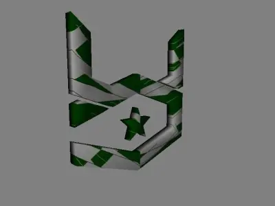 War Commander Icon Logo Free low-poly 3D model