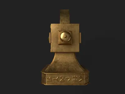 Karl Franz Warhammer Ghal Maraz Low-poly 3D model