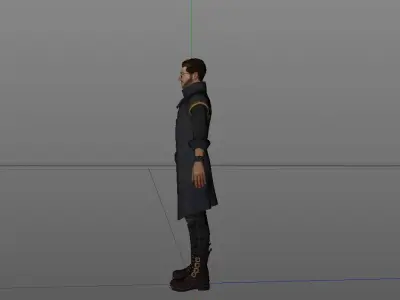 ALOK  GARENA FREE FIRE Low-poly 3D model