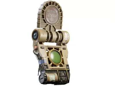 Navigator Pathfinder Low-poly 3D model