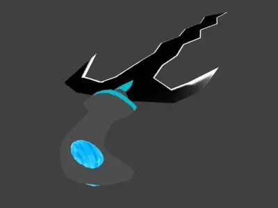 Kerisai-7 sword 3D model