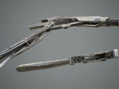 Locking Pliers Low-poly 3D model