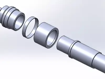 Slickline Tool  3D model