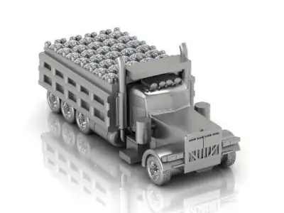 Truck N013044 3D print model