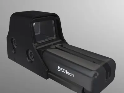 Eotech 552 Holographic Sight 3D model