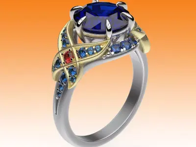 Ring Etude 3D print model