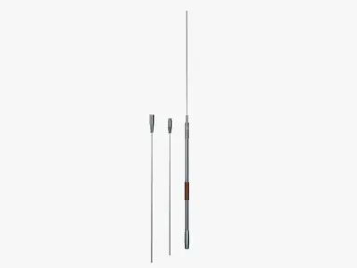 Insulating rod Low-poly 3D model purchase
