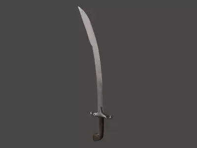 OTTOMAN EMPIRE SWORD Free 3D model